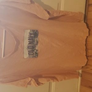 Peach old navy shirt